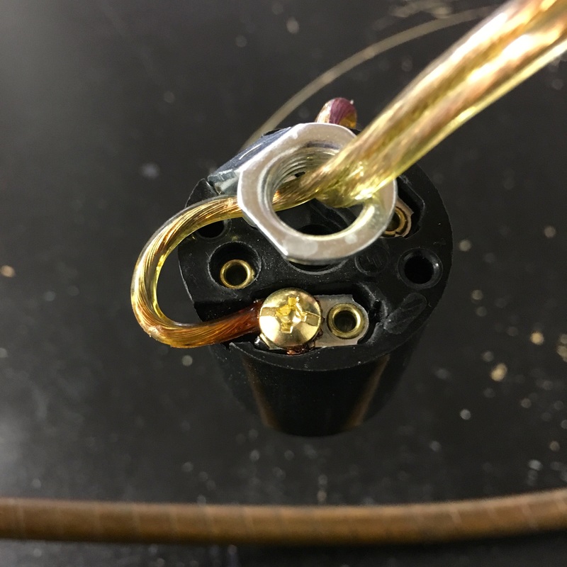 Attach wires to proper screws