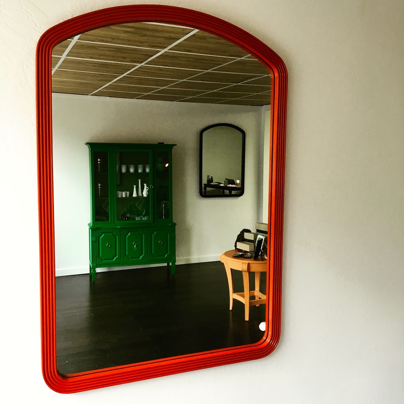 Red Mirror, Black mirror, Aqua Mirror, teak mirror