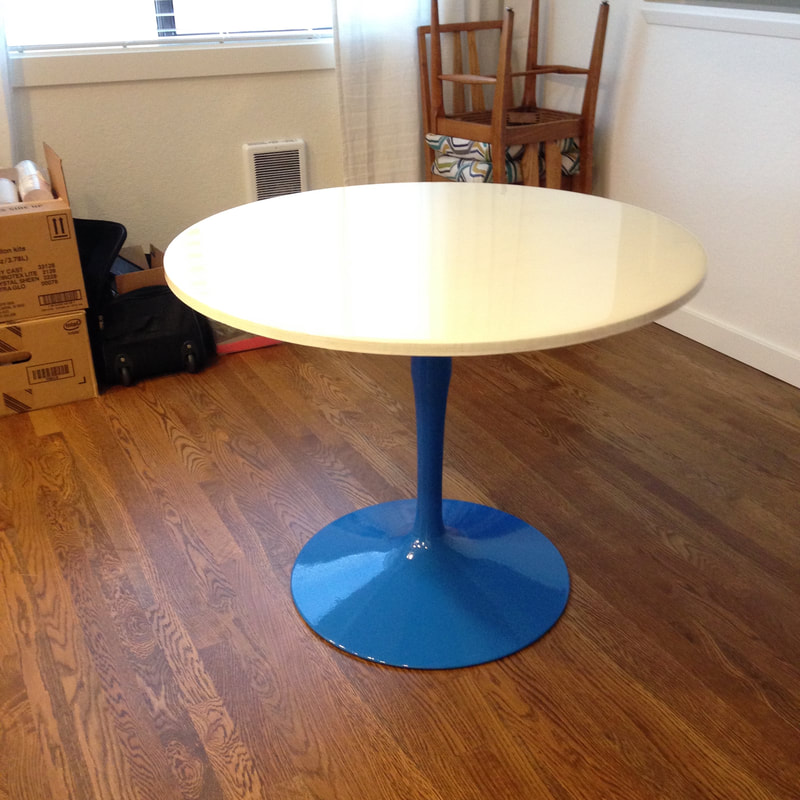 Vintage Tulip Table Makeover